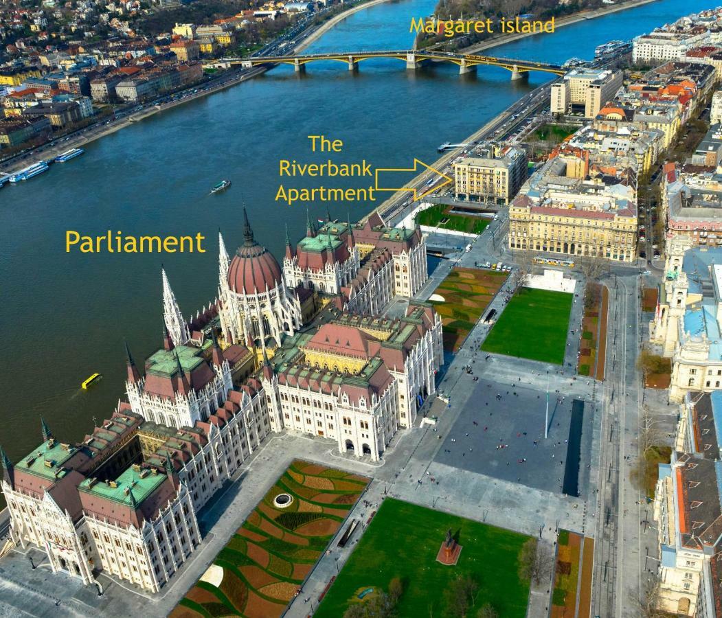 Riverbank Apartment At Parliament Budapest Esterno foto